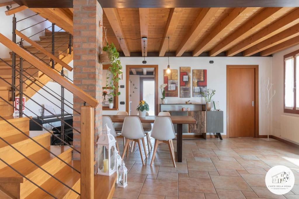 Casa L'Arte Della Vigna Villa Bigolino Bagian luar foto