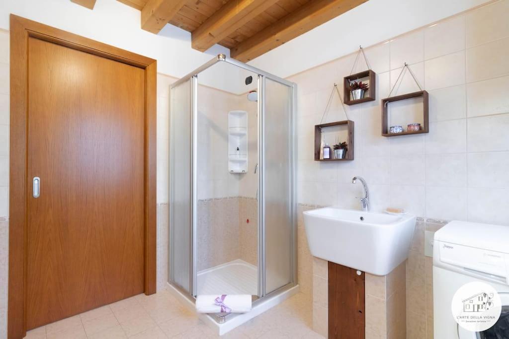 Casa L'Arte Della Vigna Villa Bigolino Bagian luar foto