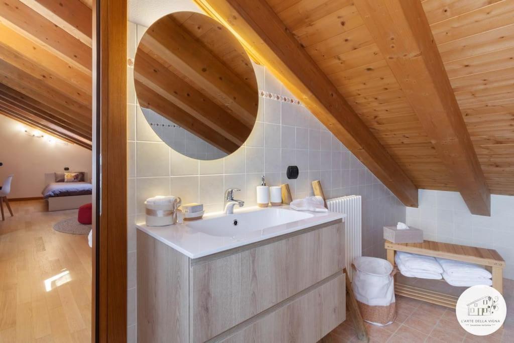 Casa L'Arte Della Vigna Villa Bigolino Bagian luar foto