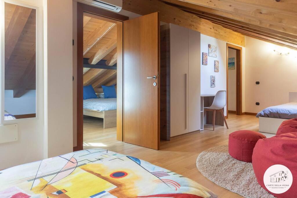 Casa L'Arte Della Vigna Villa Bigolino Bagian luar foto