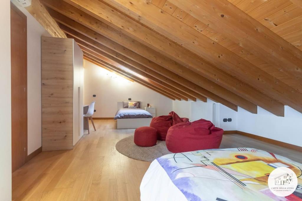 Casa L'Arte Della Vigna Villa Bigolino Bagian luar foto