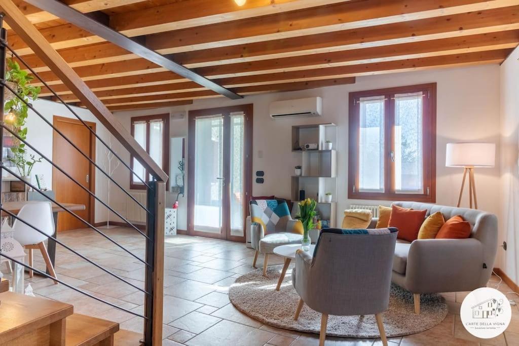 Casa L'Arte Della Vigna Villa Bigolino Bagian luar foto